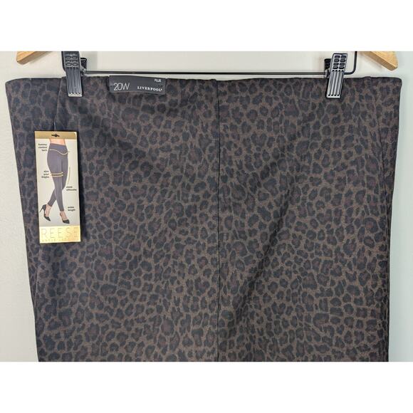 NWT Liverpool Reese Ankle Legging in Cheetah - Picture 6 of 7
